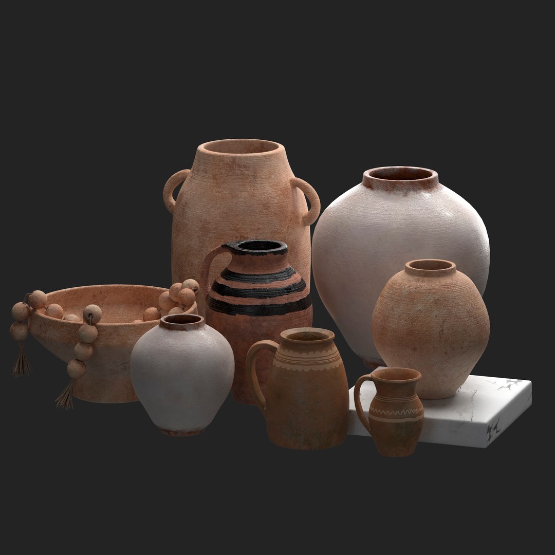 Solis Terracota Vases 3D model https://p.turbosquid.com/ts-thumb/vP/5Aqky0/8f/grey02/jpg/1670067397/1920x1080/fit_q87/98401376bbf51760406e8bd24bebda4c07650299/grey02.jpg