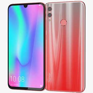 3D model honor 10 lite gradient