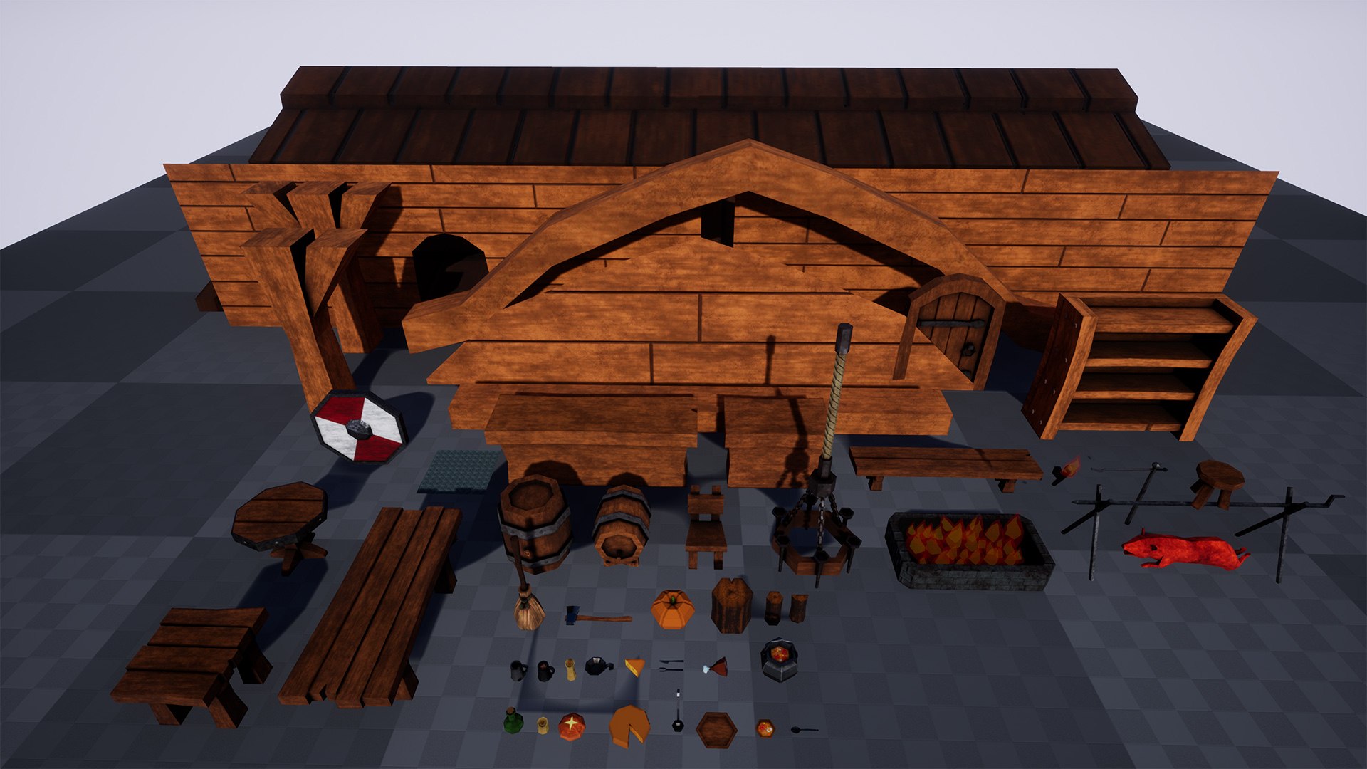 3D Stylized Tavern 51 Assets - TurboSquid 1984310