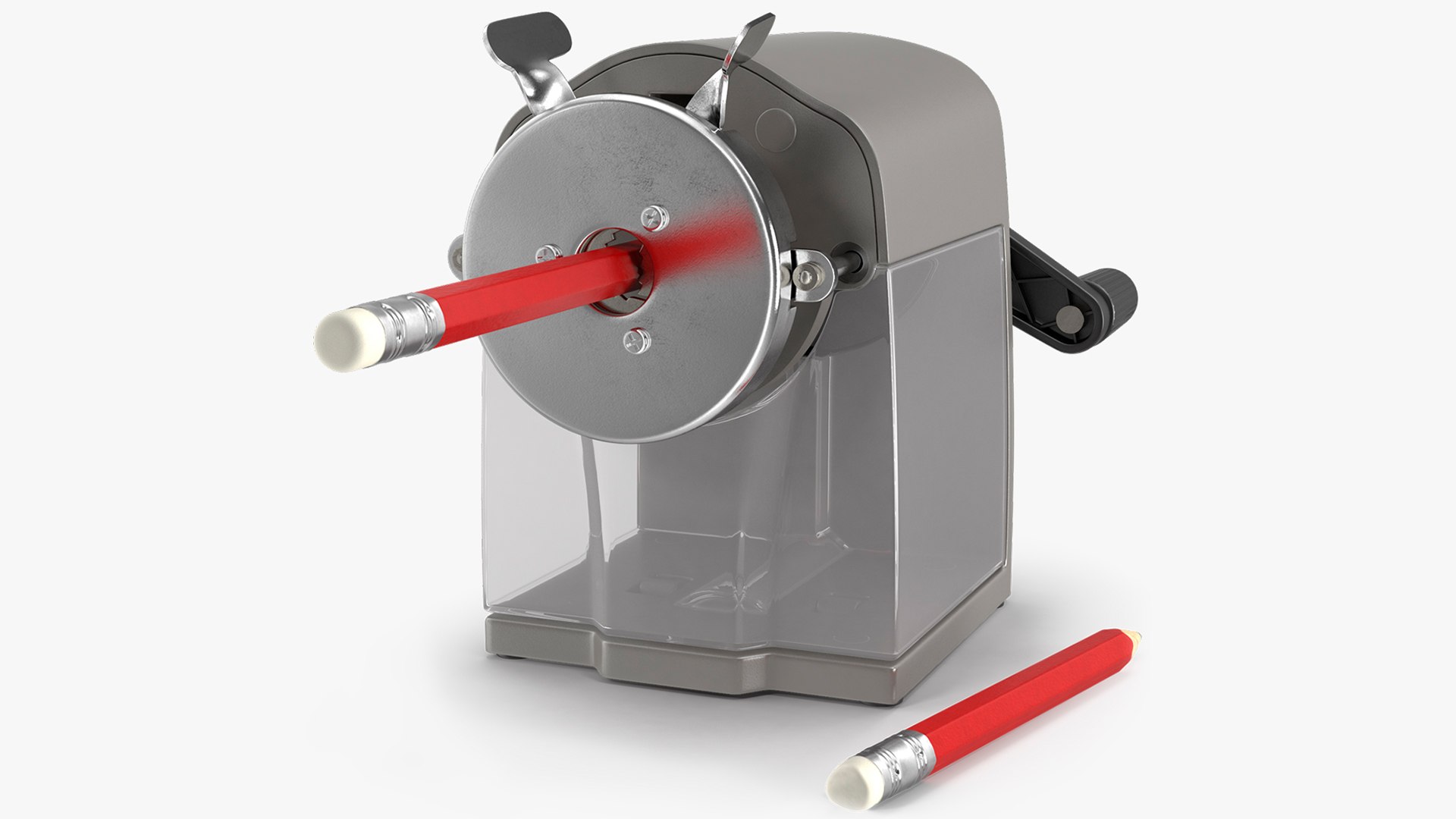 Crank pencil sharpener model TurboSquid 1687402