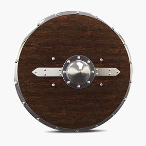 3d model viking shield