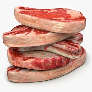 Steak Beef Rib Roasts and Steaks Bone- In