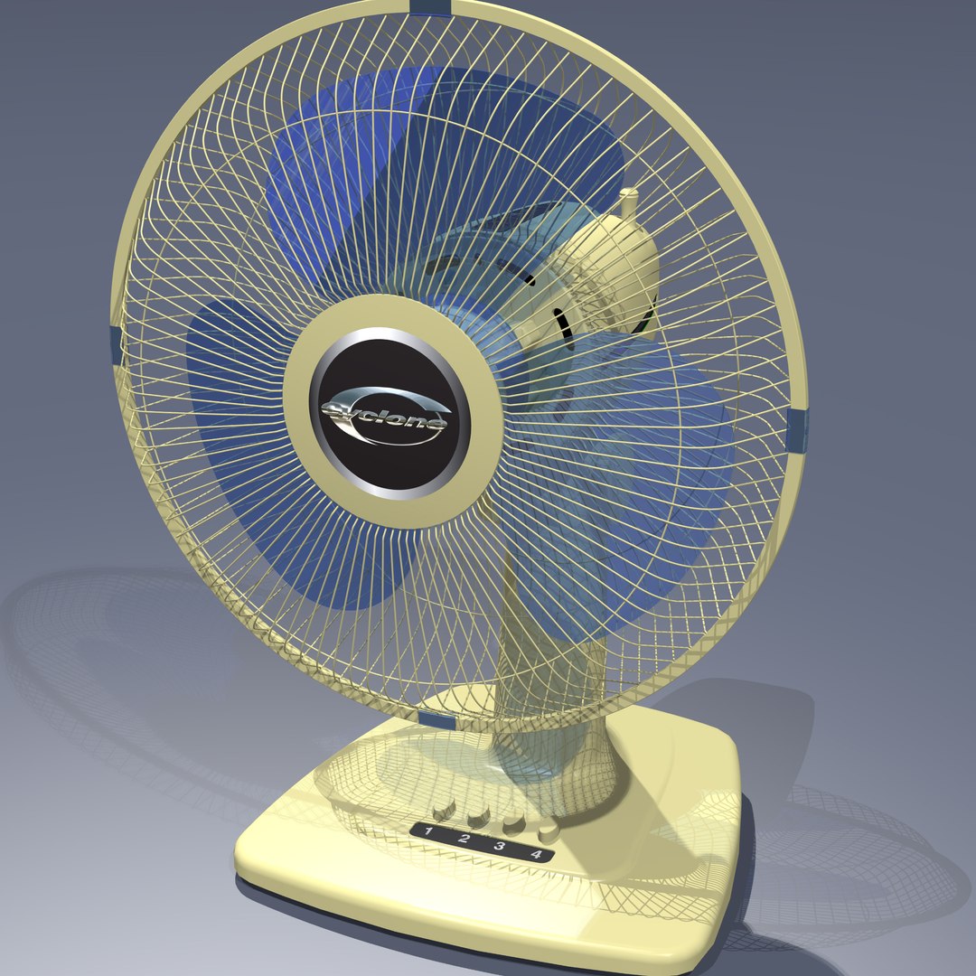 3d oscillating fan model