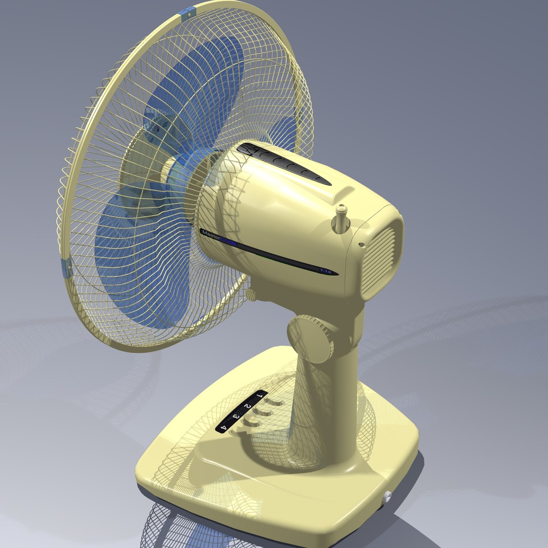 3d oscillating fan model