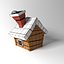 Snow House 3d