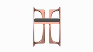 3D chair 4 colour model