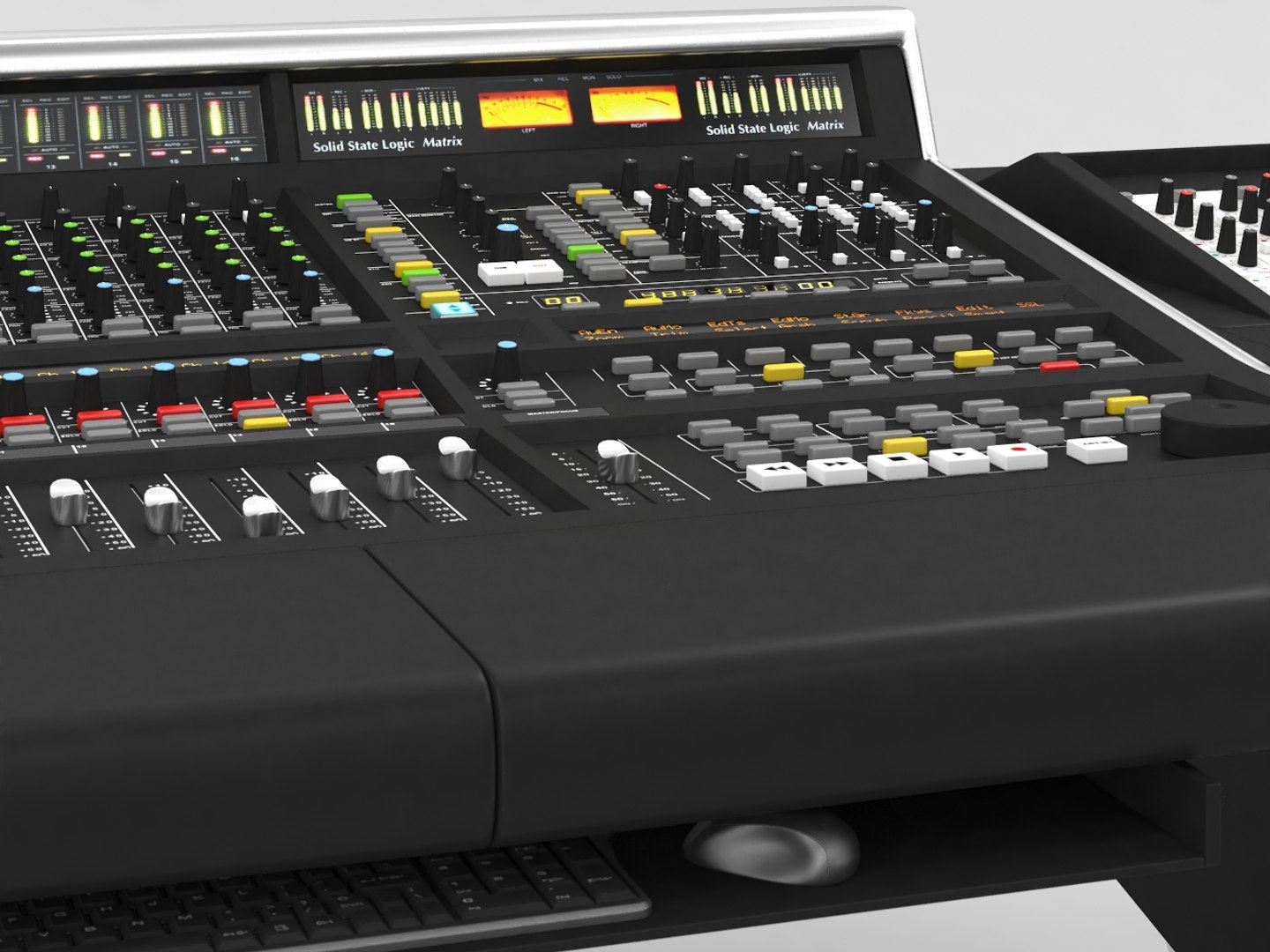 Solid State Logic Matrix 3D Model - TurboSquid 1575625