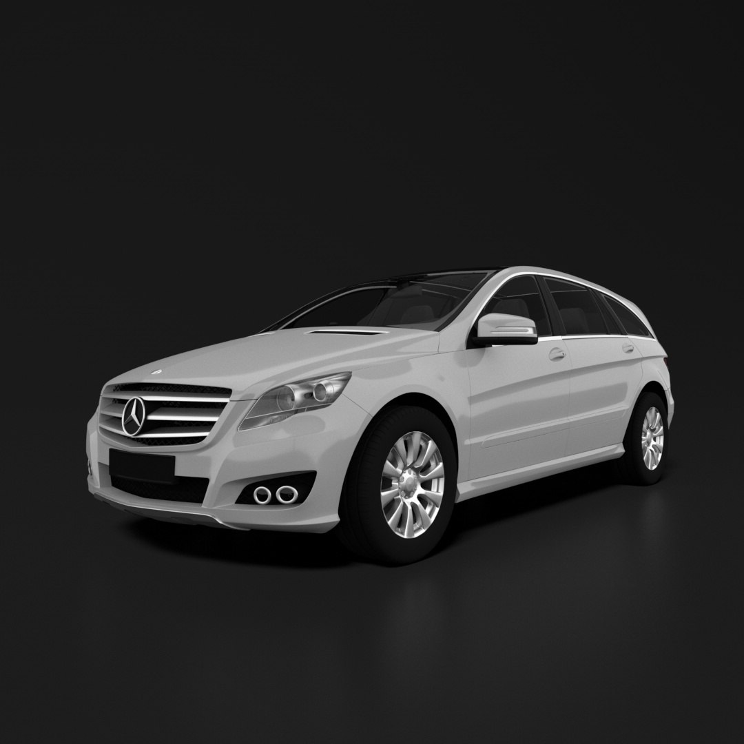 Mercedes-Benz R-Class 3D Model - TurboSquid 2356906