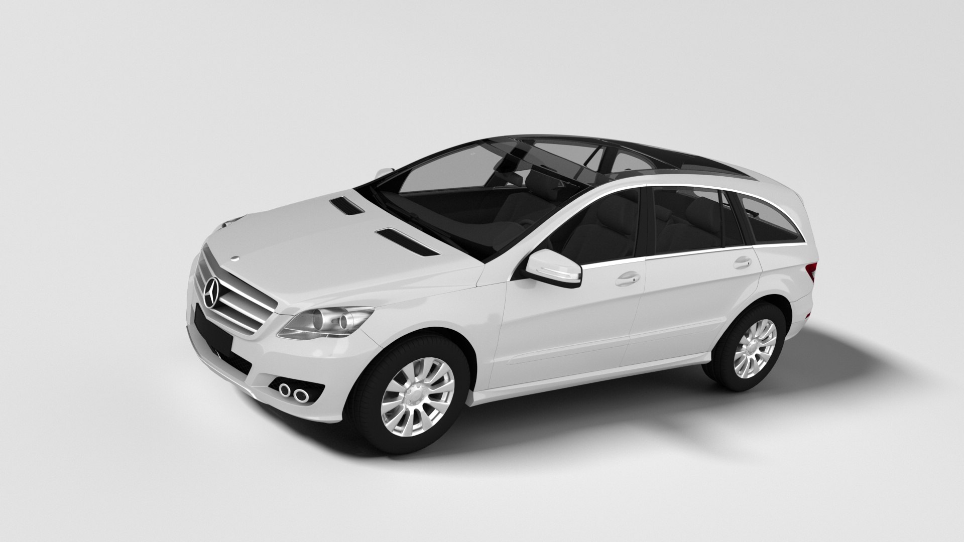 Mercedes-Benz R-Class 3D Model - TurboSquid 2356906