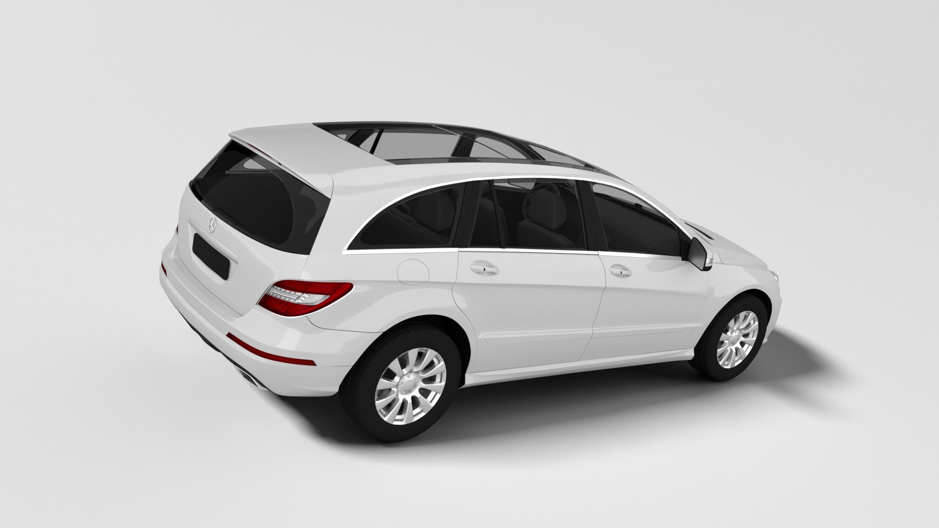 Mercedes-Benz R-Class 3D Model - TurboSquid 2356906