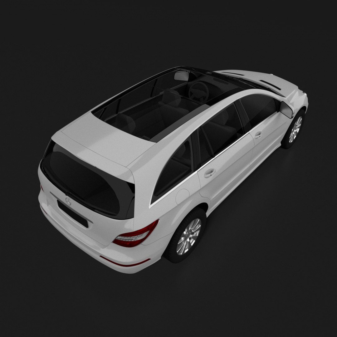 Mercedes-Benz R-Class 3D Model - TurboSquid 2356906