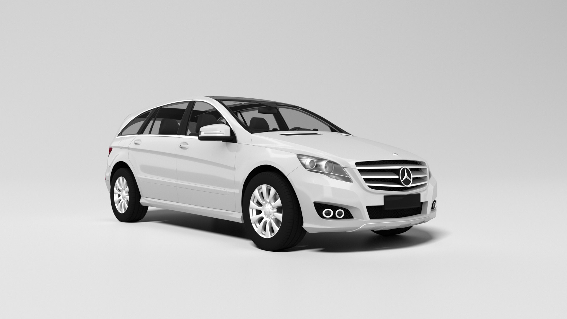 Mercedes-Benz R-Class 3D Model - TurboSquid 2356906