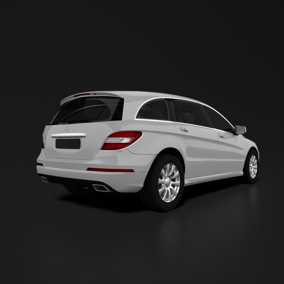 Mercedes-Benz R-Class 3D Model - TurboSquid 2356906