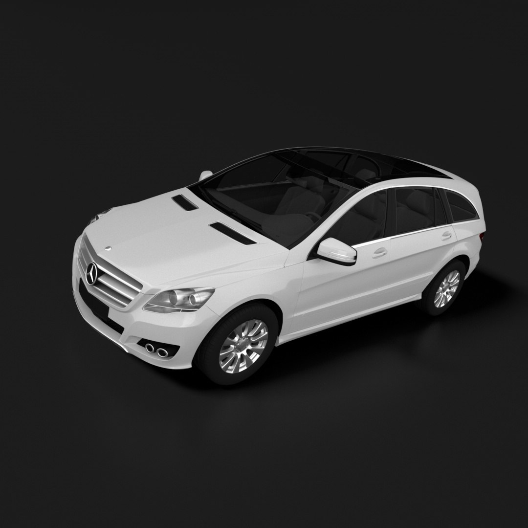 Mercedes-Benz R-Class 3D Model - TurboSquid 2356906