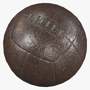 Old Soccer Football 3D model