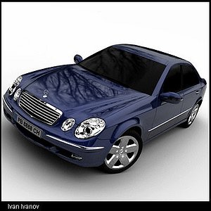 mercedes e class 3ds