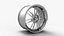 wheels tires caliper 3D model