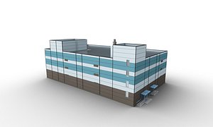 parking building 6 cityscape model