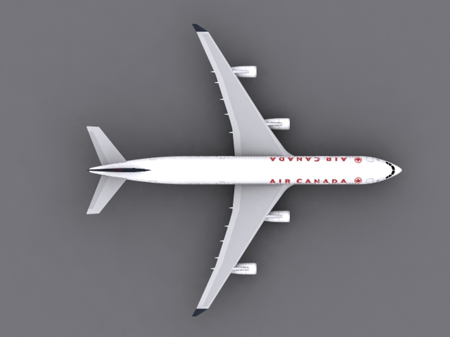 3ds Max Airbus A340-300 Air Canada