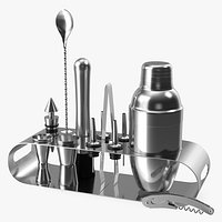 Bartender Kit 12 Piece Stainless Steel