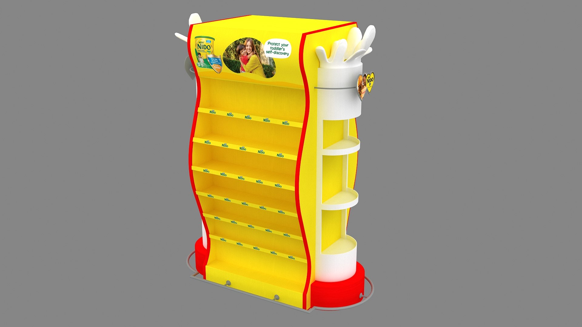 Nestle Nido Display Rack model https://p.turbosquid.com/ts-thumb/vP/bc8fo4/Pa/010007/jpg/1725278685/1920x1080/fit_q87/e4f4f88d025adf8fca2f58f334a0e2f848734133/010007.jpg