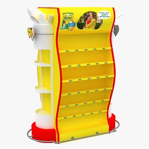 Nestle Nido Display Rack model