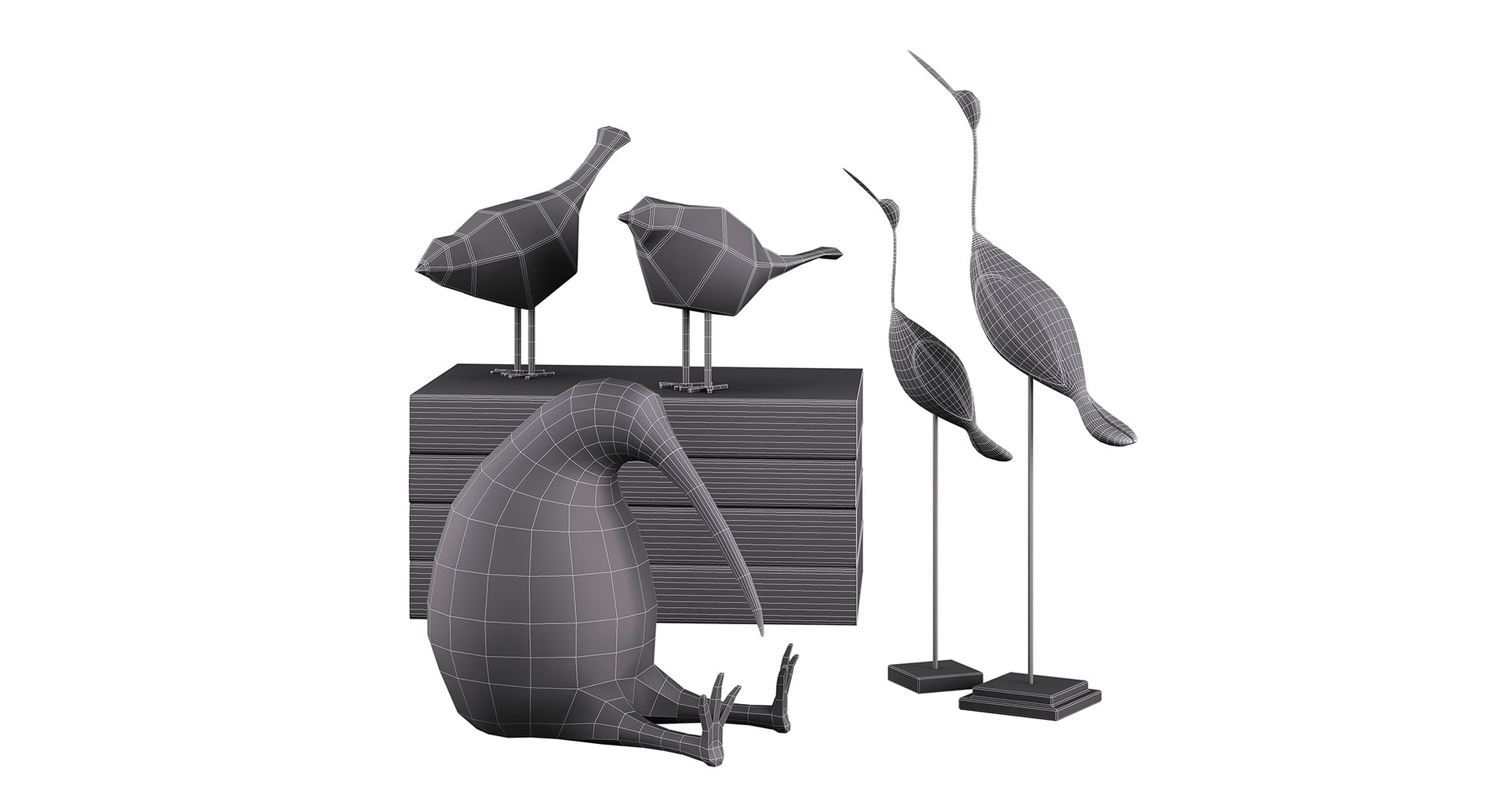 Birds Model - TurboSquid 2429832