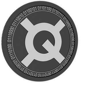 3D quantstamp black coin model