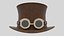 3D steampunk hat
