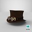 3D steampunk hat