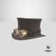 3D steampunk hat
