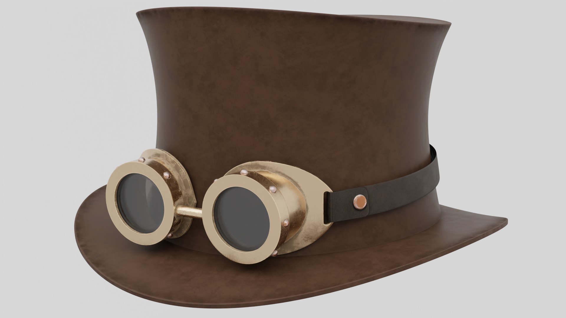3D steampunk hat https://p.turbosquid.com/ts-thumb/vP/g4f2kr/b6IDK7wn/2/png/1575041661/1920x1080/fit_q87/7ff7f7eb203f7fa8c6329a9a25f35007f0d7a6b2/2.jpg