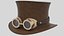 3D steampunk hat
