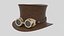 3D steampunk hat