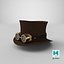 3D steampunk hat