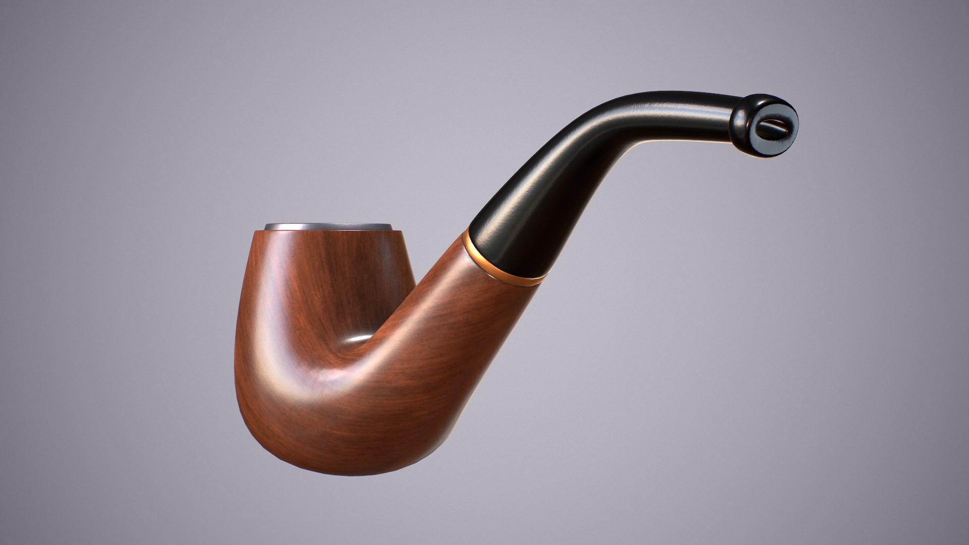 Tobacco Pipe 3D Model - TurboSquid 1981120