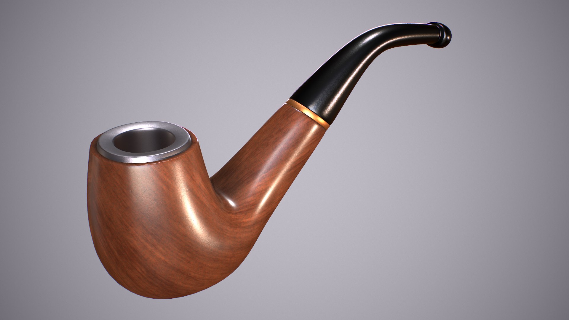 Tobacco Pipe 3D Model - TurboSquid 1981120