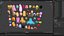 46 Stylized Anime Female Hairstyles Pack
