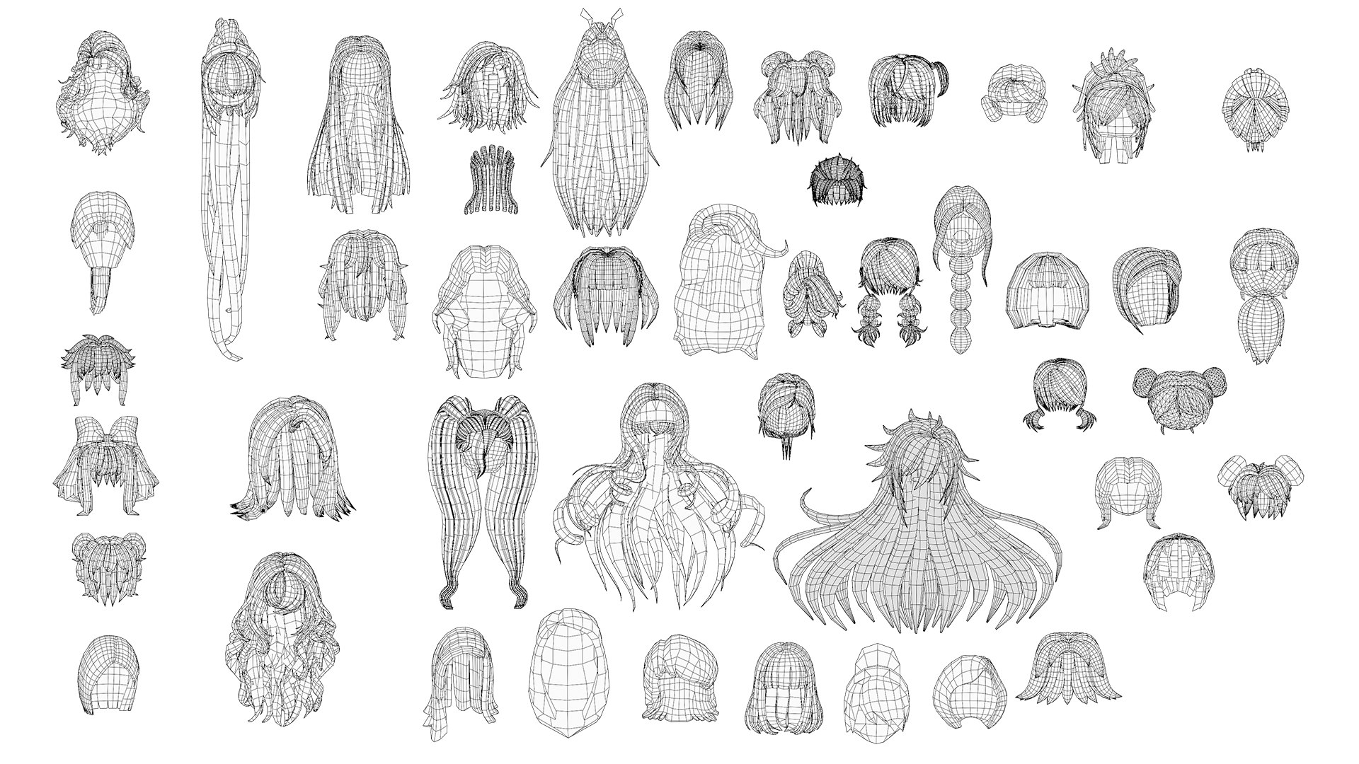 46 Stylized Anime Female Hairstyles Pack 3D model https://p.turbosquid.com/ts-thumb/vP/lOpVYd/HO/fantasyanimehairmodels/png/1791865151/1920x1080/fit_q87/8d47bf8c7672f49431e5c99b398db59ea87b15b5/fantasyanimehairmodels.jpg