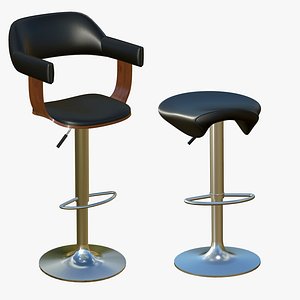 Stool Chair V180 3D model