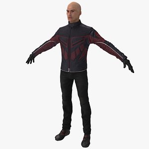 Motorcyclist 3 Rigged