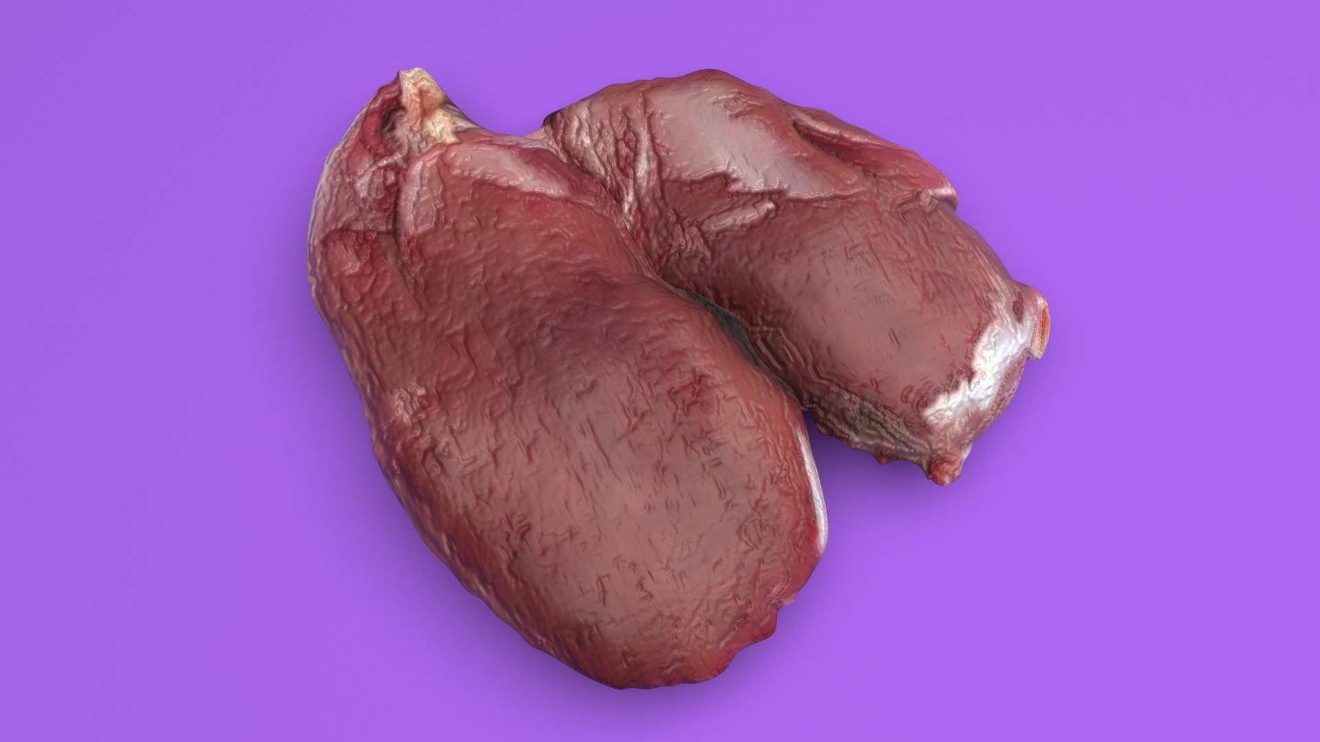 3d Chicken Liver Model - Turbosquid 2249006