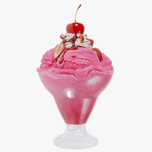 Classic Strawberry Caramel Sundae