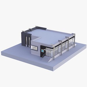coffee house 3D model