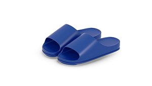 3D Slipper Foot wear model