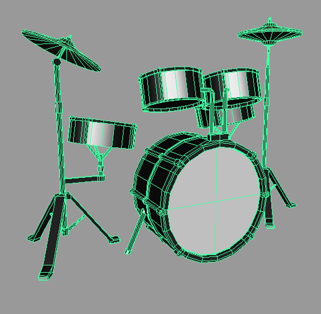 Maya Musical Instruments Pack