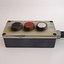 button panel pressed 3d model