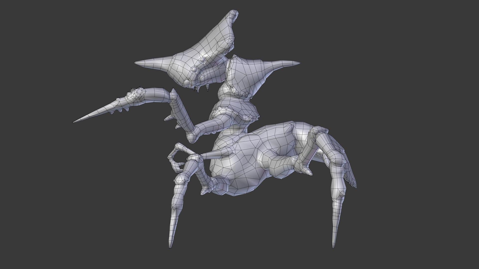 monster rikayon 3D model https://p.turbosquid.com/ts-thumb/vQ/29UmQG/JcKzvgHE/wire1/png/1513305797/1920x1080/fit_q87/7490cd1d3c0baa01c625305bf3f5dcb96184f749/wire1.jpg