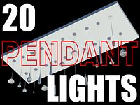 20 Pendant Lights.max