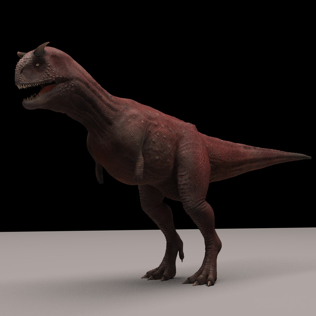 3d Model Carnotaurus Sastrei Dinosaur